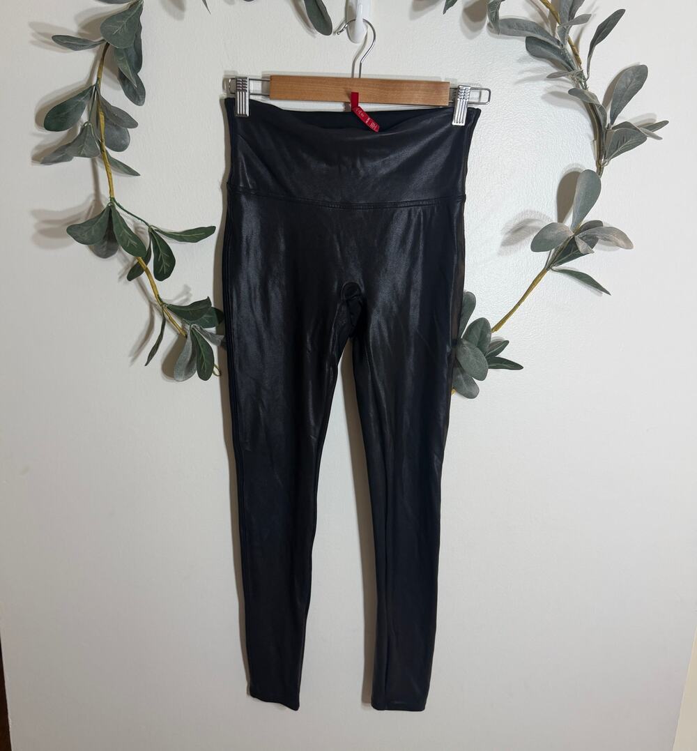 Spanx Faux Leather Leggings